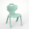 Kids Minimalist Chair-Plastic Kids Study Chair
