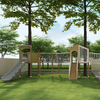 Woodland Weave Playground-Customized slides kids playground equipment