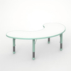 Moon-shaped Kids Table-Plastic Kids furniture