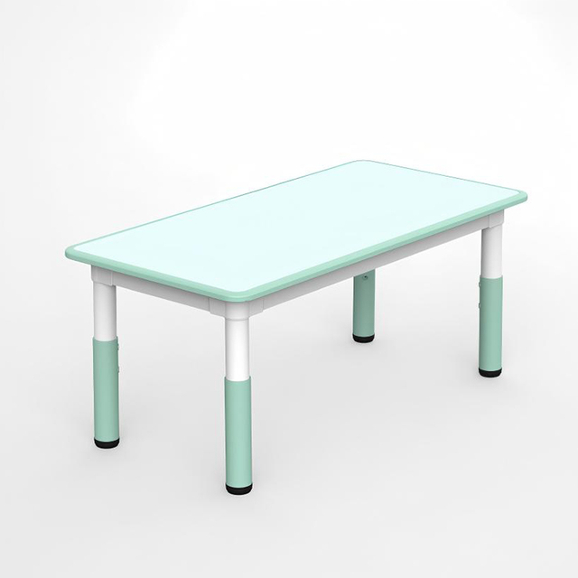 Kids Rectangular Table-plastic Kindergarten furniture