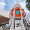 Rocket-themed Playground Equipment