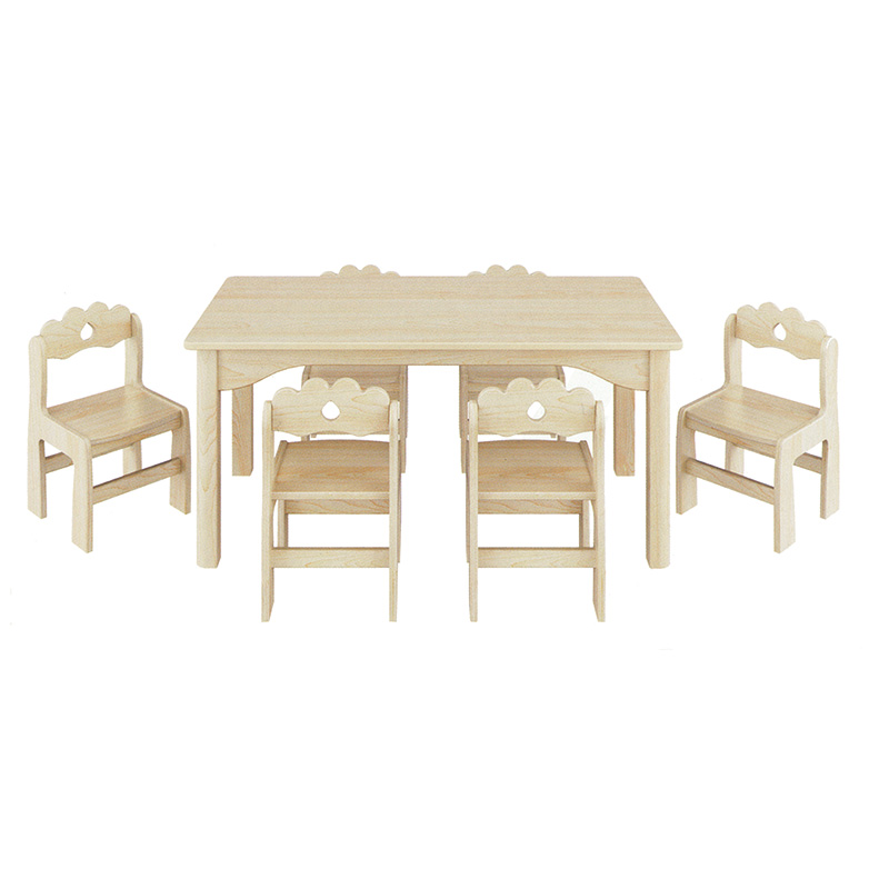 Kindergarten Furniture Collection (table + Chairs)