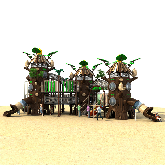 Forest-straw Themed Outdoor Play Equipment