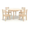 Wooden table and chair covers-Wooden Kindergarten Furniture
