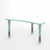 Urved Triangular Activity Kids Table-Plastic
