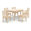 Wooden table and chair covers-Wooden Kindergarten Furniture