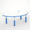 Moon-shaped Kids Table-Plastic Kids furniture
