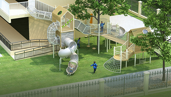 Outdoor Playground Equipment