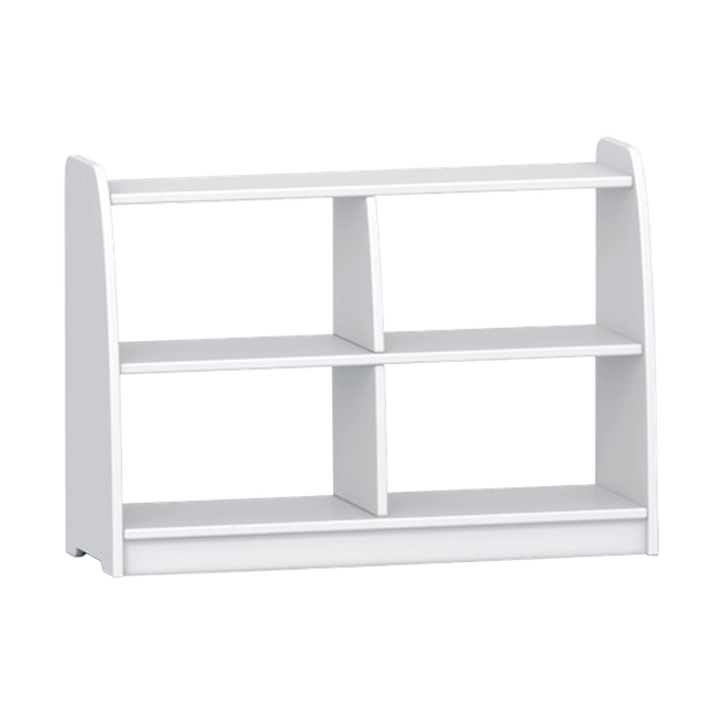 White grid cabinet-wooden home playground equipment