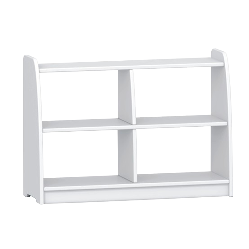 White grid cabinet-wooden home playground equipment