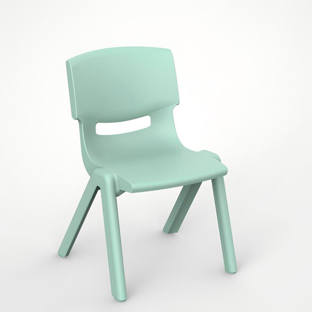 Kids Minimalist Children’s Chair-Plastic Wooden Furniture