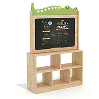 Blackboard cabinet-wooden Kindergarten furniture