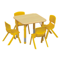 Maple Wood Grain Table-wooden Kids furniture