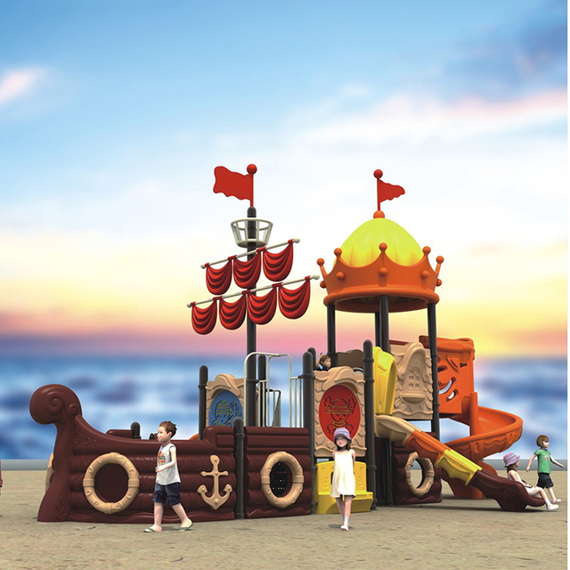 Pirate Ship Slide-Combination Slide