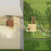 Woodland Weave Playground-Customized slides kids playground equipment