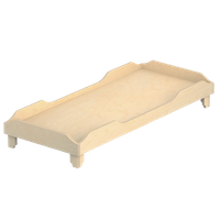 Mobile bed-wooden indoor furniture