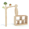 Wooden threshold-wooden playground equipment