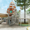 Rocket-themed Playground Equipment