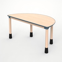 Kids Half-moon Shaped Activity Table-Plastic