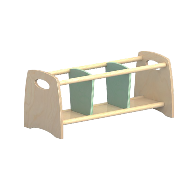 Wooden bookshelf combination-wooden Kindergarten furniture