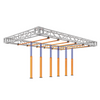 Logger obstacles - Ninja Course Indoor Sports