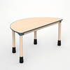 Kids Half-moon Shaped Activity Table-Plastic