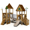 Timber Treehouse Playground - Wooden Playground Equipment