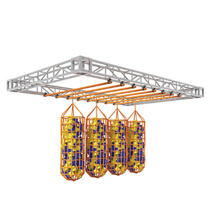 Sandbag climbing net obstacle - Ninja Course Indoor Exercise Equipment