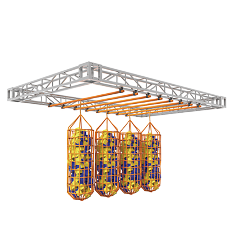 Sandbag climbing net obstacle - Ninja Course Indoor Exercise Equipment