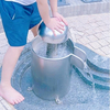 Mushroom Hand Water Play Pump-Stainless Steel