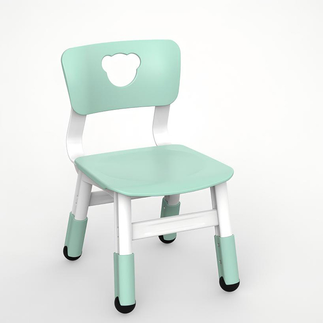 Kids graphic hollowed Chair-plastic Kids furniture