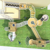 Building-Connected Tree Play System-Customized slides Outdoor play equipment