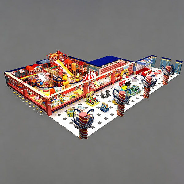 Circus Carnival Indoor Kids Soft Play Park - Commercial Playground