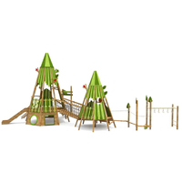 Forest Tipi Adventure Play System - Wooden Series