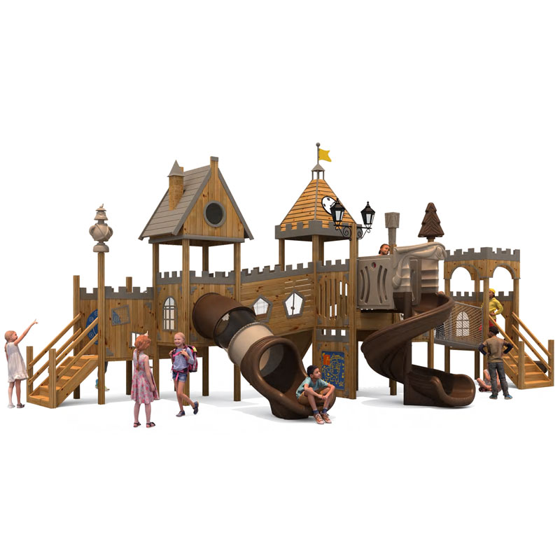 Castlewood Fort Playground - Wooden Series