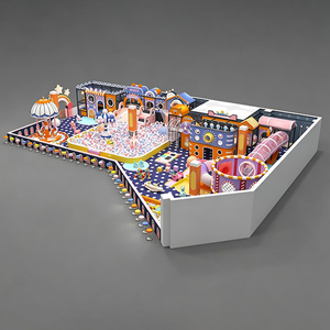 Modern Themed Indoor Soft Playground - Commercial Playground