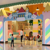 Whimsical Pastel Castle Playland - Commercial Playground