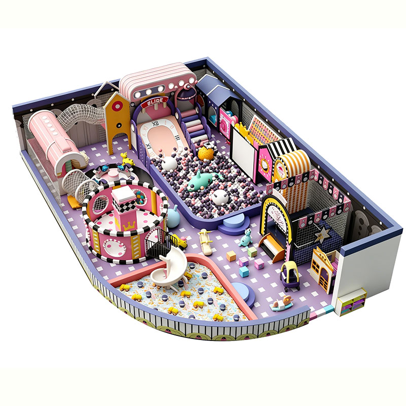 Retro Candy Carnival Soft Play Complex - Commercial Playground