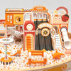 Orange Cream Themed Toddler Play Park - Commercial Playground