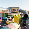 Modern Striped Traffic Town Indoor Play Ground - Commercial Playground 