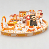 Orange Cream Themed Toddler Play Park - Commercial Playground