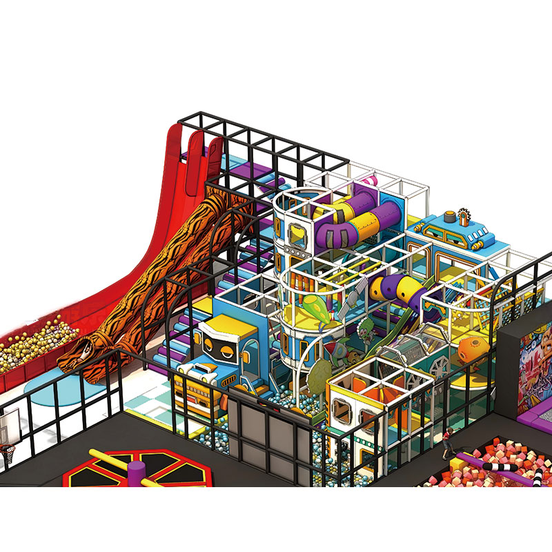 Commercial soft play equipment in a shopping mall