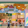 Whimsical Pastel Castle Playland - Commercial Playground