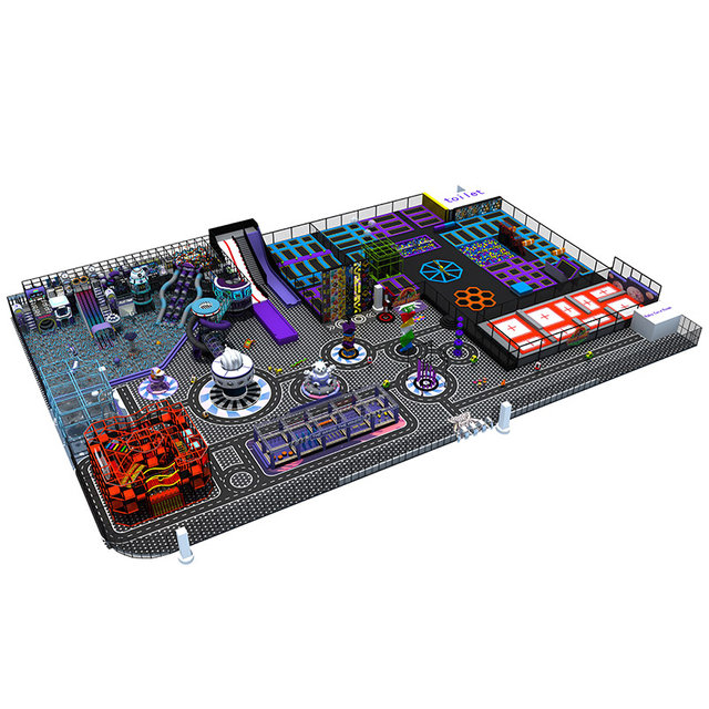 Urban Space Station Indoor Playground - Commercial Playground