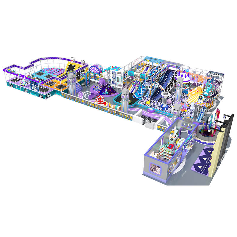Indoor playground equipment and layout design