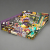 Vibrant Pop Art Town Indoor Play Arena - Commercial Playground 